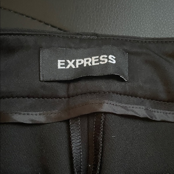 Express Black Straight Leg Women's Pants - Picture 6 of 7